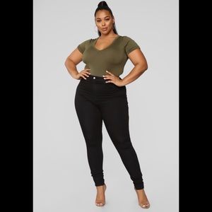 Fashion Nova Classic High Waist Skinny Jeans